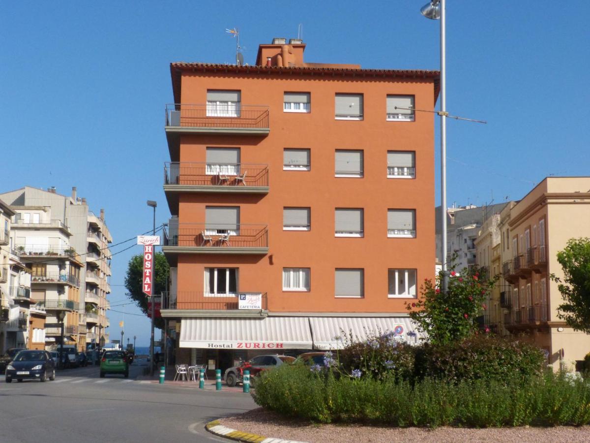 Hostal Zurich Sant Feliu de Guixols Exterior foto